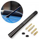 Universal 4.7" Auto Aluminum Alloy Carbon Fiber FM AM Radio Car Aerial Antenna