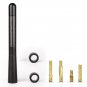 Universal 4.7" Auto Aluminum Alloy Carbon Fiber FM AM Radio Car Aerial Antenna