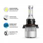 2 x 72W H13 8000LM LED HEADLIGHT BULBS KIT 9008 6500K WHITE HIGH LOW BEAM S2