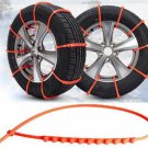 1Pc Anti-skid Chains For Snow Mud Car Truck Wheel Tyre Tire Cable Ties Nylon