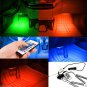 4x 9 LED Car Charge Interior RGB Light Accessories Foot Car Decorative 12V DC
