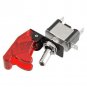 12V 20A Racing Car Boat Truck Illuminated LED Toggle Switch + Red Safety Cover