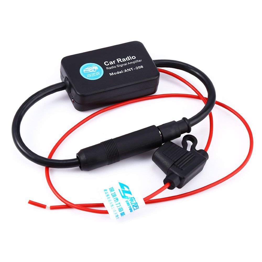 ANT-208 Universal Car FM-AM Radio Aerial Antenna Signal Booster ...