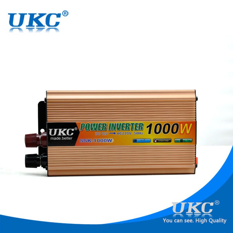 1000W Modified Sine Wave Car Power Inverter DC 12V to AC 220V Adapter Converter