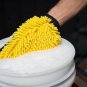 Multi-function 3 in 1 Car Microfiber Wash Gloves Cleaning Wax Detailing Brush