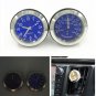 Pair Luminova Quartz Car Clock Watch + Thermometer Air Conditioning Vent Perfume