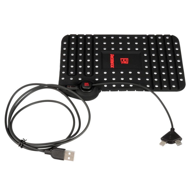 Remax car holder Mount USB charger cardle dashboard pad For Iphone For Android