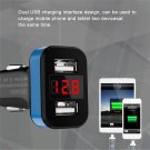 Universal Dual 2 Port USB 2.1A Mini Car Charger Adapter for iPhone Android 12V