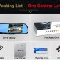 4.3" Car Camera Rearview Mirror Auto DVR Dash Cam Recorder HD 1080p Night Vision