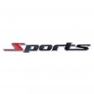 Sports 3D Metal Car Emblem Badge Decal Auto Decor Sport Stickers