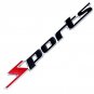 Sports 3D Metal Car Emblem Badge Decal Auto Decor Sport Stickers
