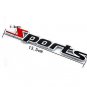 Sports 3D Metal Car Emblem Badge Decal Auto Decor Sport Stickers