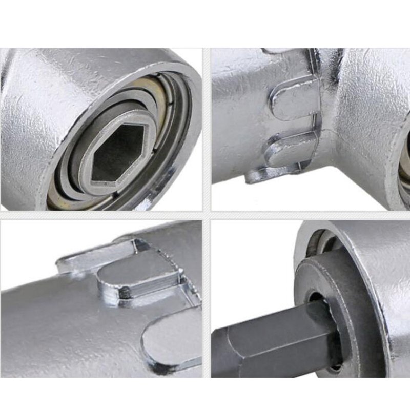 Degree Angle Screw Connector Bit Power Screwdriver Drill Attachment