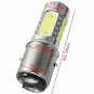 12V BA20D H6 4 COB LED White Bulb Light For Motorcycle Bike Moped ATV Headlight
