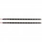 2x 30cm 5050 12LED Flexible LED Strip Light Waterproof DIY Car Auto Decor White