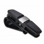 Car Auto Sun Visor Glasses Sunglasses Card Ticket Holder Clip Universal Black