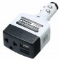 12V DC to AC 220V Car Auto Power Inverter Converter Adapter Adaptor USB Plug