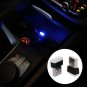 Mini USB Blue LED Car Auto Interior Light Neon Atmosphere Ambient Lamps