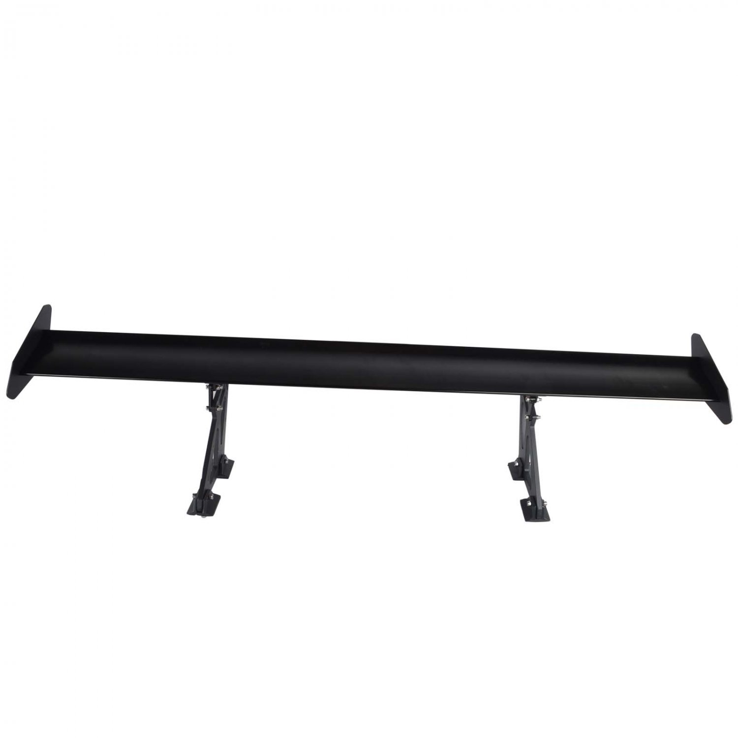 53" Universal Adjustable Lightweight GT Aluminum Rear Wing Racing Spoiler Black