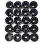 20x 17mm Wheel Lug Nut Bolt Cap Dust Cover+Hook Kit Suit For VW Volkswagen