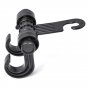 Car Seat Back Headrest Dual Hook Holder Plastic Hanger Fit For Bag Purse Cloth