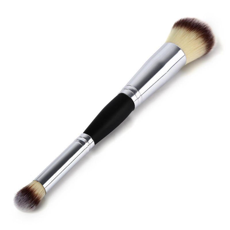 Beauty Double Ended Eyeshadow Makeup Brush Liquid Foundation Powder Cosmetic