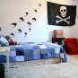 7pcs/Lot Gothic Dragons Wall Sticker Game of Thrones Inspired 3D Dragon Decor