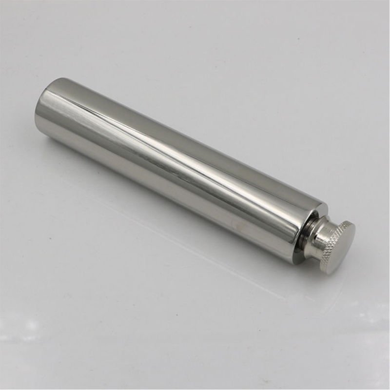 2 OZ Portable Stainless Steel Hip Flask Wine Tube Whisky Alcohol Drinkware