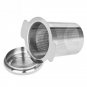 Stainless Steel Mesh Tea Infuser Metal Cup Strainer Loose Leaf Filter With Lid