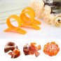 Practical Opener Lemon Orange Peeler Slicer Cutter Plastic Kitchen Tool 10PCs