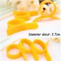 Practical Opener Lemon Orange Peeler Slicer Cutter Plastic Kitchen Tool 10PCs