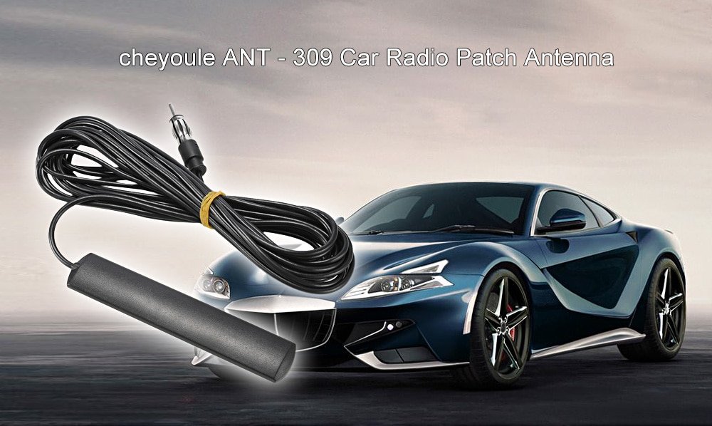 Waterproof Car Auto Antenna Hidden Radio Amplifier Stereo FM/AM Receiver Aerial