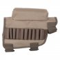 Tactical Buttstock Cheek Rest with Ammo Carrier Case Holder for .308 .300 Winmag