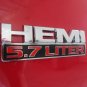 5.7 Liter HEMI Logo Emblem Nameplate Badge Decal Fit For Dodge Ram Jeep Silver