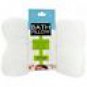 Deluxe Soft Cloth Bath Tub Pillow with Suction Cups for Comfort Neck & Back NEW