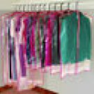 13 Clear Zippered Garment Bags Cloth Storage Suit Dress Shirt