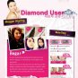 Mask House Korea Diamond V-Fit Slim Moisture 5 Mask + 1 Face Lifting Band