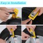 4 things. / Set Chains Car tire Winter road safety Winter tires Adjustable anti-slip