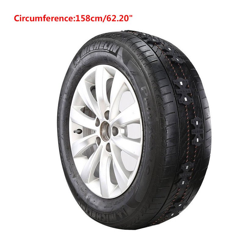 2 pcs. Winter Non-slip Universal Black Wear-Resistant Wheel Tires Antiskid  Circuits for Car Truck