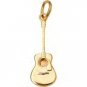 Jeffrey David 14k Gold Acoustic Guitar Charm or Pendant