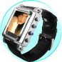 Mens Metallic Watch MP4 Player 2GB - 1.5inch OLED Screen