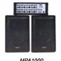 MPA1000  8 Ch powered mixer with digital delay