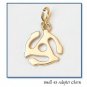 14KT Yellow Gold 45 Adapter Pendant/Charm
