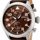 Invicta Men's Invicta II Brown Dial Brown Calf Leather