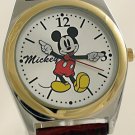 Men's Mickey Mouse Watch Gold & Silver