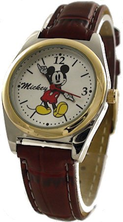 Women's Mickey Mouse Watch Gold & Silver