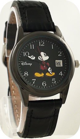 Women's Black Mickey Mouse Watch