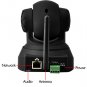 IP Surveillance Camera with Angle Control and Motion Detection (Black)