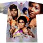 Aretha Franklin T-shirt. Design by Kofi Ma'at. Ladies and Unisex. Aretha Franklin Tee