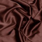 Silk Charmeuse Brown Mahogany 44/45" 100% Grade A Fabric 19MM PER YARD